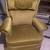 Vintage olive green recliner 1 thumbnail