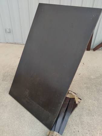 Table solid wood expresso color 36"x36" 1