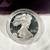 Mint condition sealed in capsule with case 1995-P silver eagle proof. Valued at  2 thumbnail