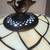 Vintage Tiffany-Style Dolphin Table Lamp Stained Glass Shade 6 thumbnail