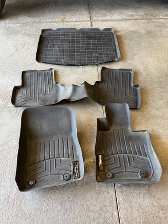 Mazda CX-3 WeatherTech Mats - Front/Middle/Back 1