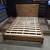 Brown Rustic Queen Size Platform Bed Frame with 4 Drawers 3 thumbnail