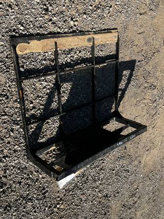 Grading attachment mini skid steer land leveler dingo mount 1