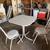Small White Table and 2 Matching Chairs 1 thumbnail