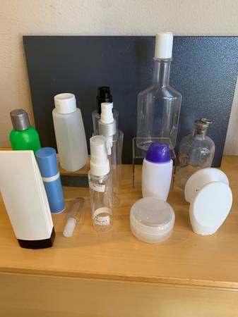 Unique beautiful bottles and Jars:  Lot 9 1