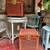 1970s Pair of Vintage Rattan Box Chests w/brass: opens front or top 2 thumbnail