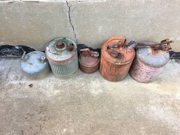 Old Gas Cans 1