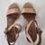 Never Worn Women's Size 7 Lucky Brand Beige Heels Shoes Leather Upper 1 thumbnail