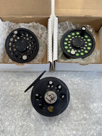 Ross Gunnison G-1 Fly Fishing reel and TWO extra spools 1