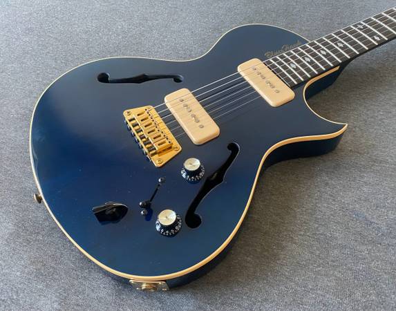 Gibson Blueshawk (Blues Hawk) - Chicago Blue, OHSC, Pro Setup, Great Condition! 1