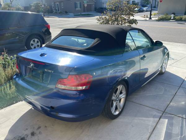 Clean 78k 2008 BMW 128i Convertible - $6,800 (Fairfield)63442398672899124