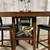 High Pub Dining Table With Display Base & 4 Chairs 18 thumbnail