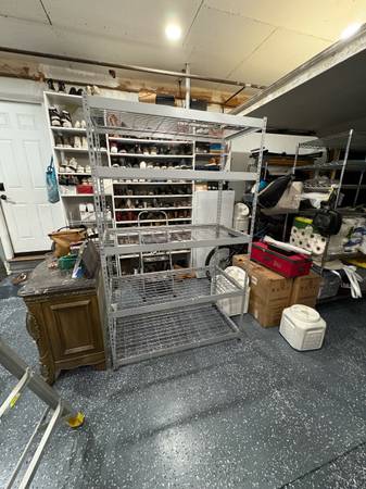 Metal shelves 2x4x6 1