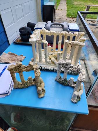 Aquarium decorations Roman Columns 3 pieces (Olalla)63885716740483121