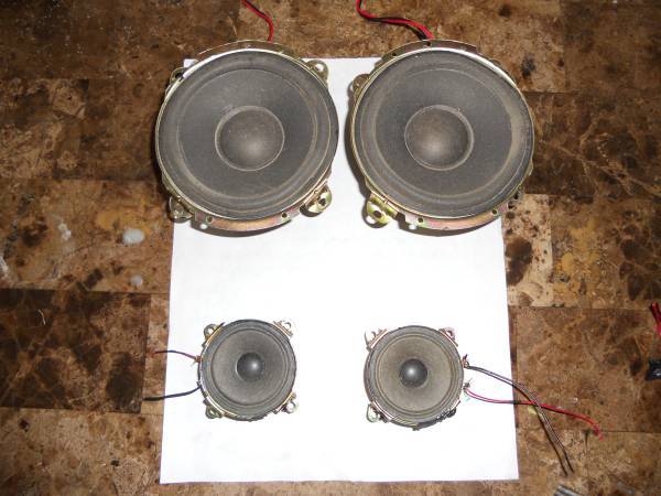 realistic  speakers &' tweeters 1