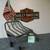 HARLEY DAVIDSON CHROME TOURING RACK WITH FLAG HOLDER #443 2 thumbnail