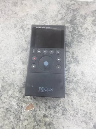 Focus FS-CF pro DTE technology recorder 181954-2 1