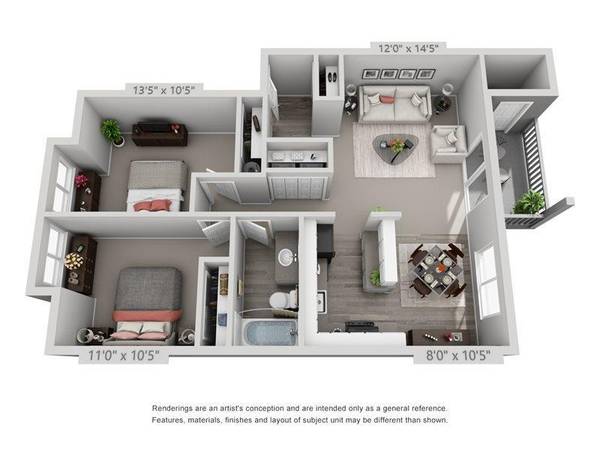 $1,822 / 2br - 922ft2 - 2nd Month Free on Select Units! 2BR/1BA - Washer/Dryer, Pool, Gym! (Gresham)63777363046403124