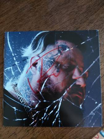 Signed Jelly Roll cd booklet 1
