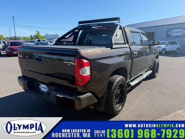 2020 Toyota Tundra Platinum CrewMax - $32,947 (Rochester, WA)63474997447299124
