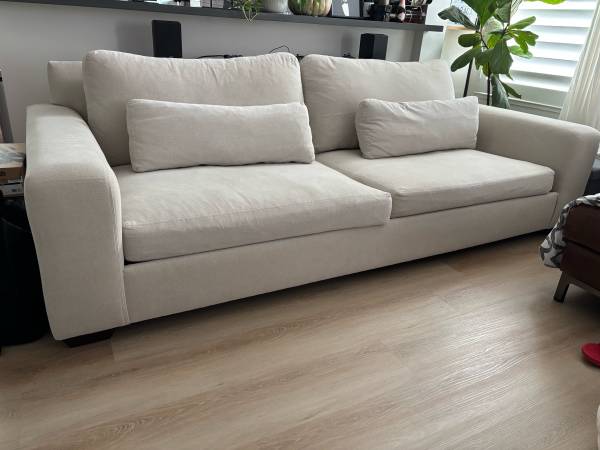 Pottery Barn Big Sur Square Arm Deep Grand Sofa 1