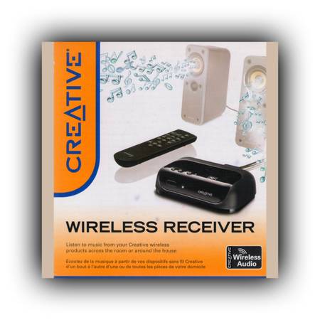 Sound Blaster Creative Wireless Receiver Model SB1122EF *NEW* [Audio] 1