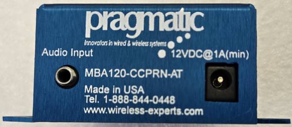 Pragmatic High-performance Mono-block audio amplifier MBA120-CCPRN-AT 1