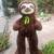 Large stuffed animal plush Sloth over 4" 1 thumbnail