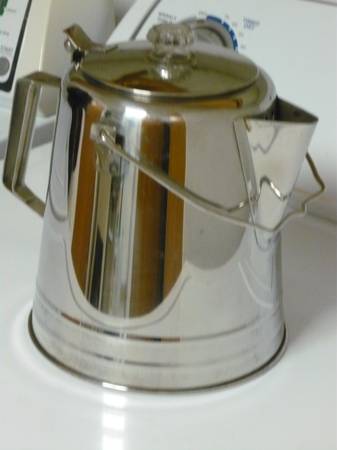 GSI Outdoors 28 Tazas Cafetera de Acampar de Acero Inoxidable - $6563471430279043120