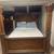 SOLID WOOD QUEEN SIZE BED AND MATTRESS 1 thumbnail