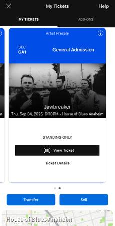 Jawbreaker 9/4 Anaheim House of Blues 1