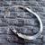 Vintage 1970-80s Herringbone 925 Sterling Silver 7.25" inch bracelet 2 thumbnail