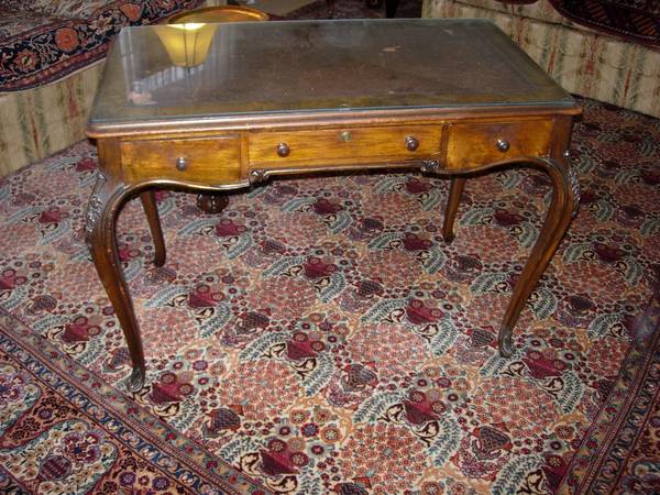 Mahogany Writing Desk Beautiful Antique 1