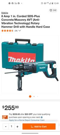 Makita Rotary hammer 1