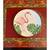 Fitz Floyd Tiki Pink Flamingo Ceramic Porcelain Plate - Set 2 3 thumbnail