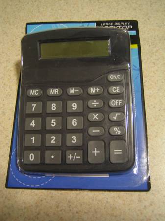 Desktop Calculator - Brand New 1