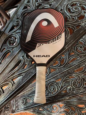 HEAD pickleball paddle (as new) and HEAD accessory 1