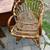 Vintage Albini style rattan scoop / egg chair A3 3 thumbnail