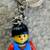 LEGO ~ Minifigure ~ Girl Female ~ KEYCHAIN ~ Coast Guard 1 thumbnail