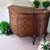 European crossroads john richard half moon vintage demilune cabinet 2 thumbnail