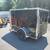 2025 Arising 5x8 V Nose Enclosed Cargo Utility Trailer BLACK 3k 3 thumbnail