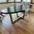 Oval Dining Table for 6 - Custom Made, Wood top and Painted Steel Fram 1 thumbnail
