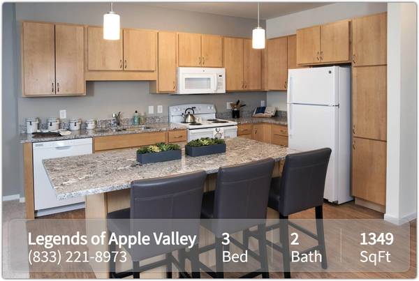 $1,974 / 3br - 1349ft2 - Pet Friendly Community! We welcome your furry friends! (Apple Valley)63868702929793120