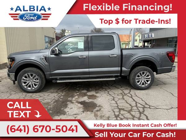 F-150 XLTCrew Cab 2025 F 150 F-150 Ford - $68,970 (Albia Ford)63613547693955123