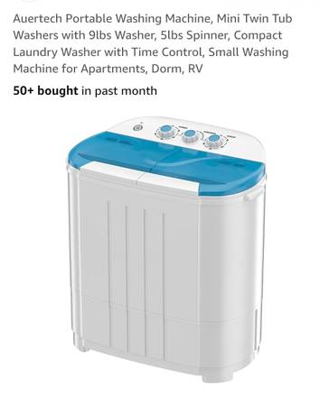 Máquina de lavar portátil - $30 (Orange Park)63471402755203121