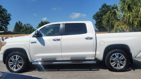 2019 TOYOTA TUNDRA PLATINUM CREW CAB PICKUP - $16,999 (BROUSSARD)63435396294657122