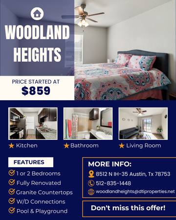 ✨APARTMENT FOR RENT!!  🏡  LIMITED TIME SPECIAL!! ✨ 1
