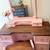 Vintage Solid Maple Pink Vanity & Matching Bench 6 thumbnail