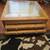 Coffee Table With Glass and 3 drawers. Top Drawer for Collections/Art, 1 thumbnail