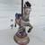 Vintage Carousel Horse Hand Painted Porcelain Mid Century Lamp 36"Tall 5 thumbnail